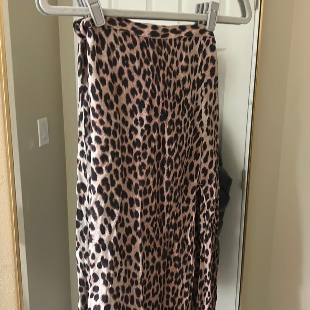 Cheetah maxi skirt (H&M)